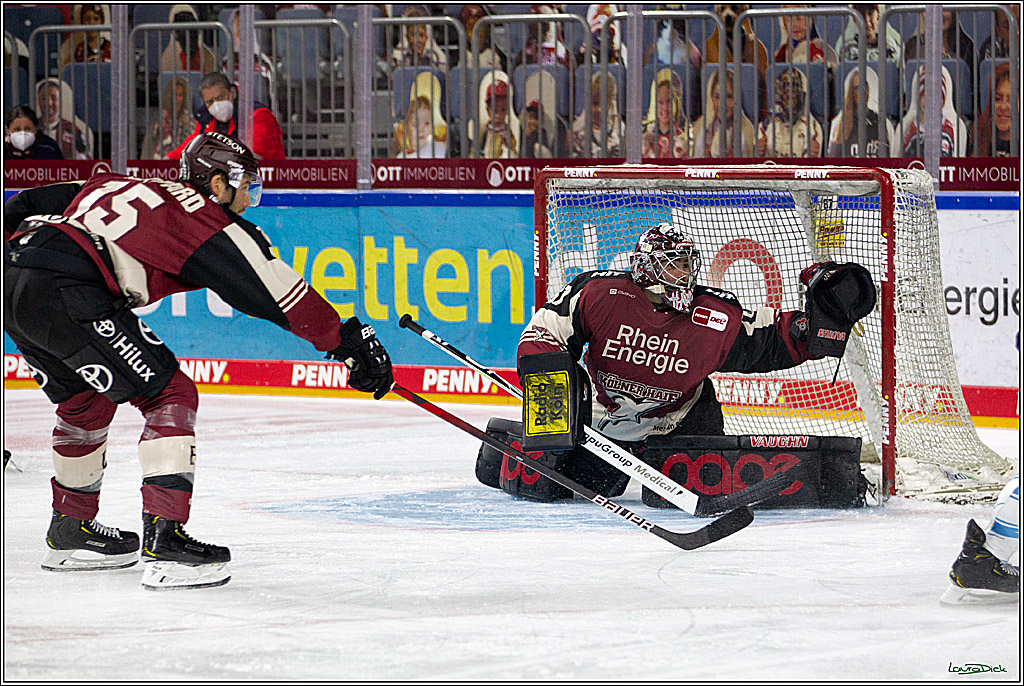 PENNY DEL;  Koelner Haie - ERC Ingolstadt; Koeln, 01.04.2021